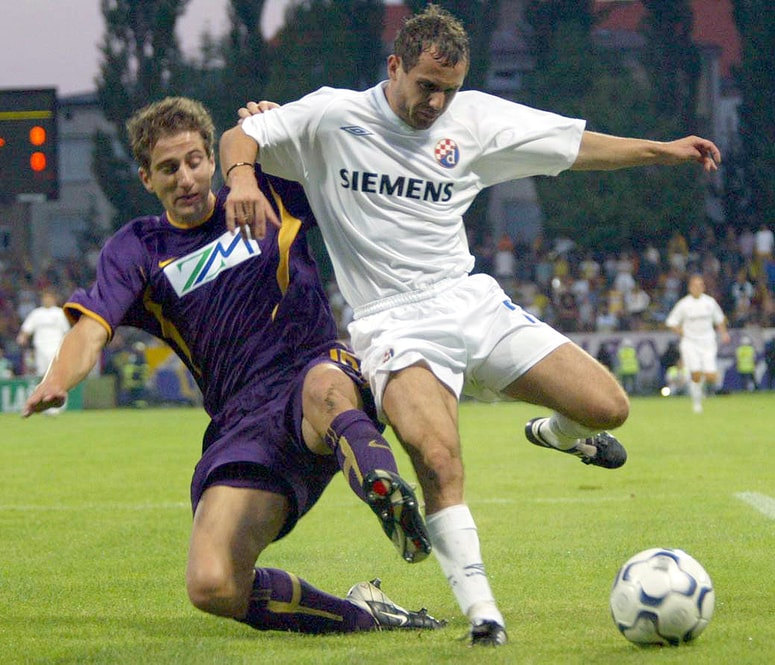 Miha Pitamic (levo) in Mladen Bartolovič. 