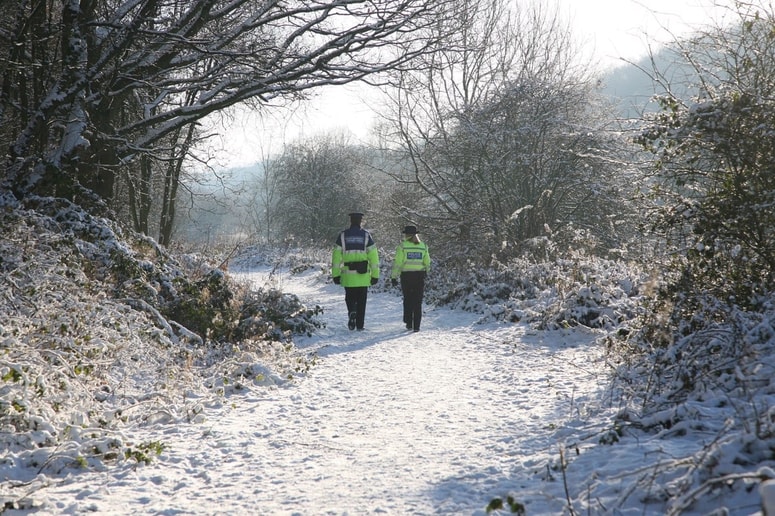 V času dogodka so vladale izjemno nizke temperature, termometri so kazali do minus osem stopinj Celzija. Fotografija je simbolična. 