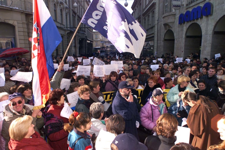 Kultna veleblagovnica Nama se nahaja v ulici Ilica v Zagrebu.