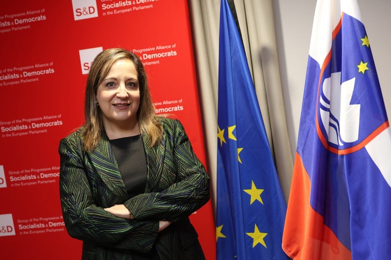 Iratxe Garcia drugo največjo skupino v Evropskem parlamentu vodi od leta 2019. 