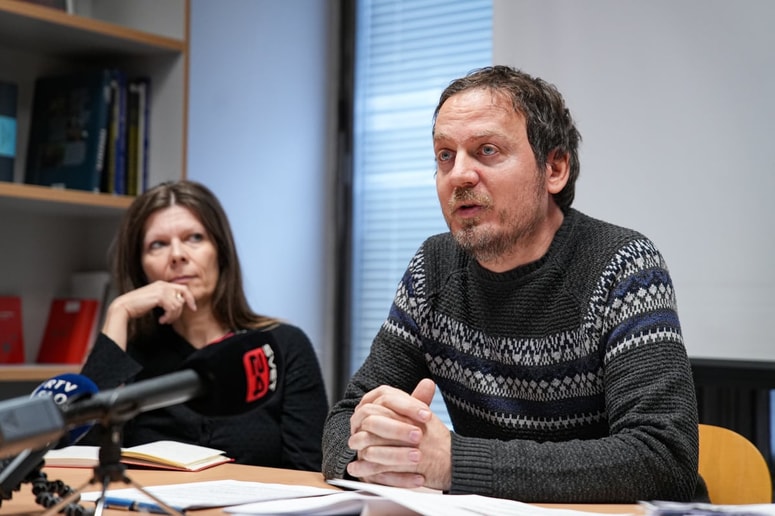 Laura Orel in Goran Lukić iz Delavske svetovalnice