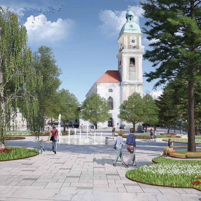 Na prenovo Slomškovega trga bo treba počakati, občina  bo namreč morala prej zagotoviti dodatna parkirna mesta