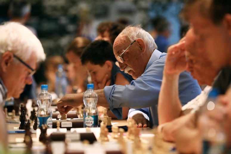 Tako je Nikola Hočevar šahiral na Pirčevem memorialu leta 2017.