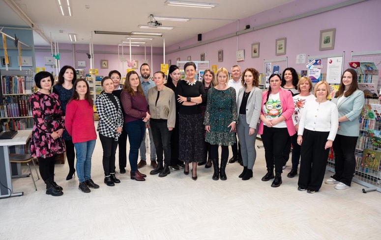 Zaposleni v Medobčinski splošni knjižnici Žalec skrbijo za knjižničarstvo v Spodnji Savinjski dolini. 