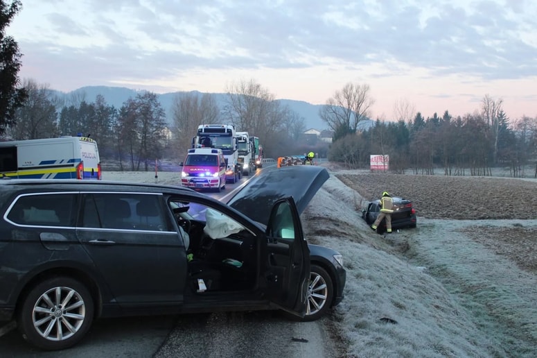 Posledice nesreče med Brežicami in Bukoškom