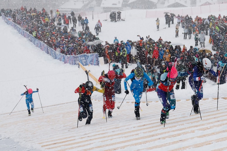 Ženski olimpijski sprint po snežnih stopnicah