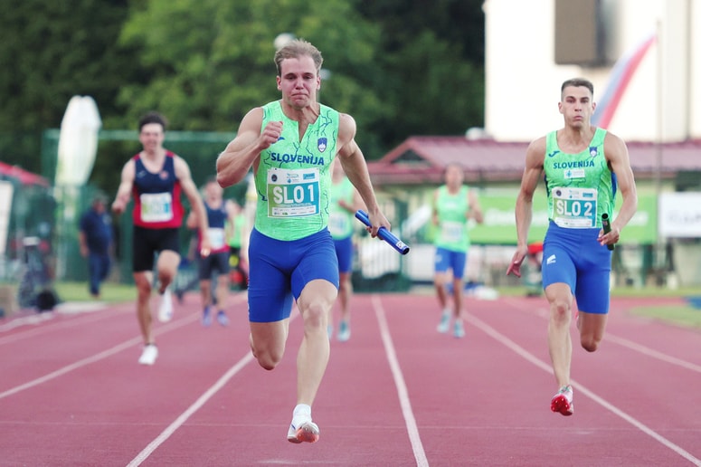 Glavna fotografija članka:Atlet Anej Čurin Prapotnik popravil 22 let star slovenski rekord