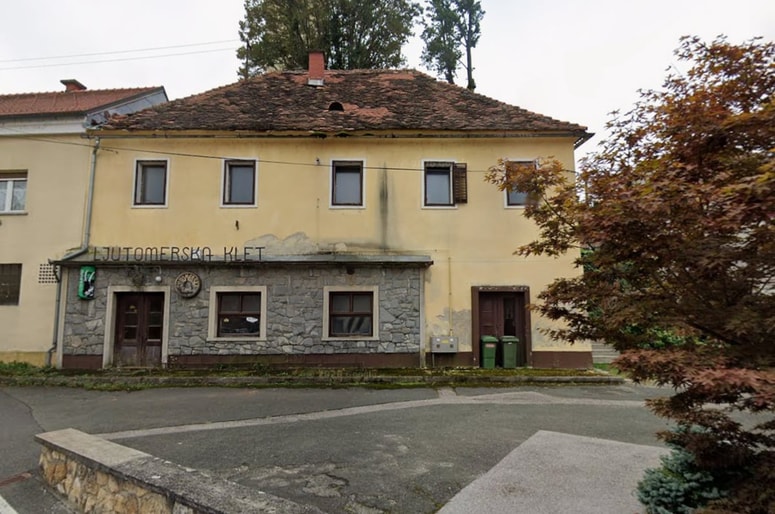 Ljutomerska klet je bila nekoč priljubljena gostilna. 