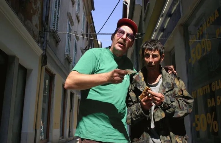 Koper se poslavlja od Senada (levo), del legendarnega tandema "Riko in Senad".