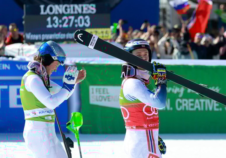 Glavna fotografija članka:Pokal Vitranc: McGrath za stotinko dobil norveški obračun s Kristoffersenom