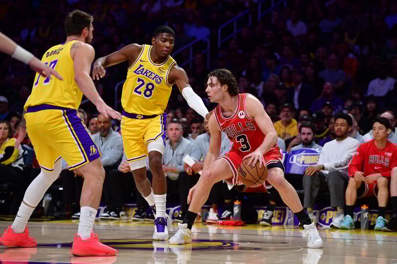 Josh Giddey, Luka Dončić in Rui Hachimura