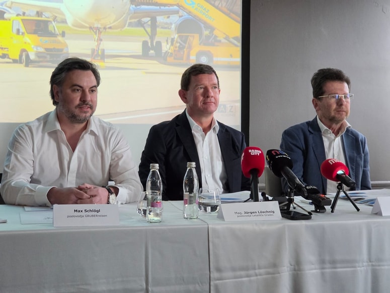 Max Schlögl, Jürgen Löschnig in Wolfgang Grimus. 