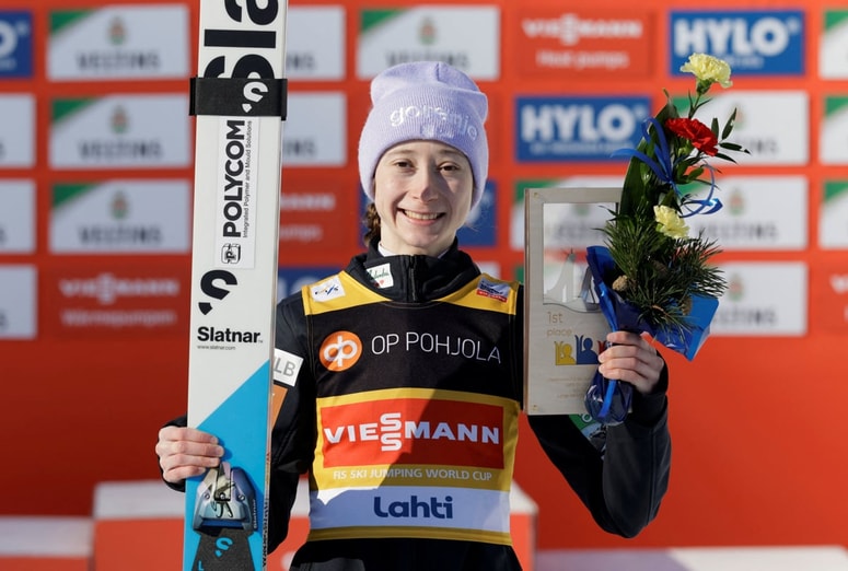 Potem ko je bila v prvi seriji peta, je v drugo Prevc, ki bo 21. rojstni dan praznovala v nedeljo, precej popravila vtis in pristala pri 127 m.