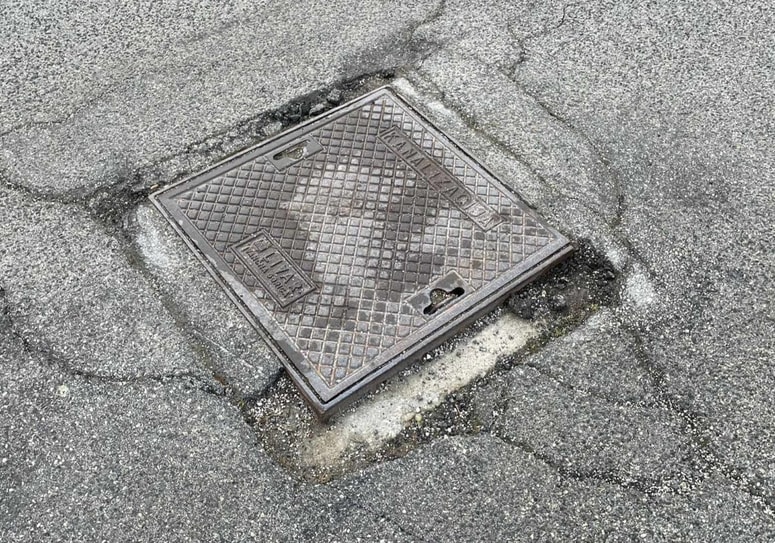 Ceste so "zacvetele". 