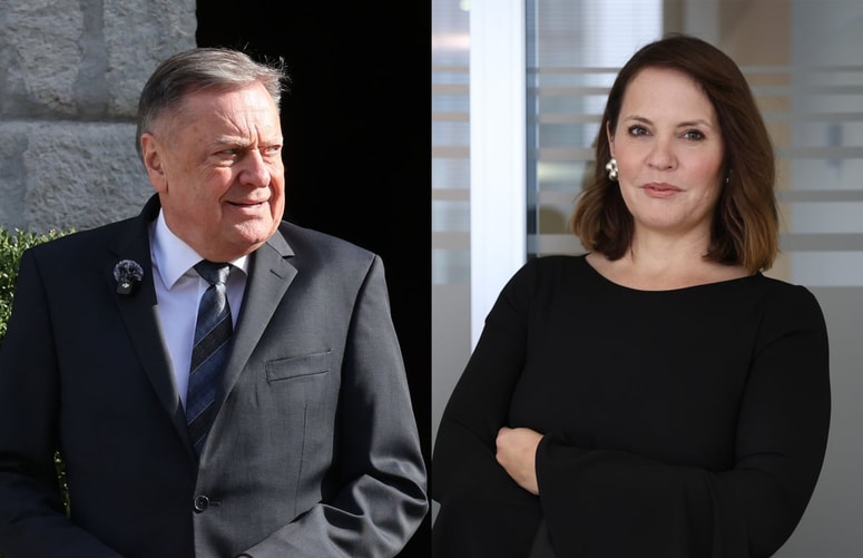 Župan Zoran Janković in odvetnica Nina Zidar Klemenčič