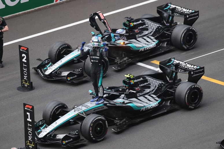 Prvi in drugi, drugi in prvi ... Kimi Antonelli in George Russell trenutno vladata formuli 1.
