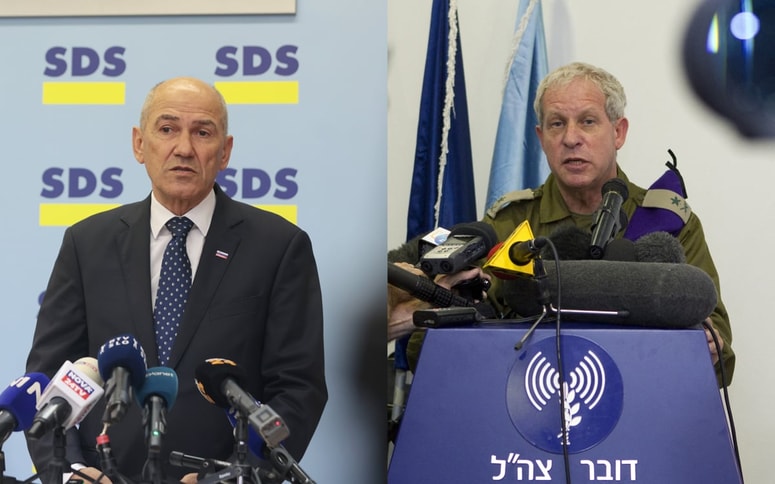 Janez Janša in Giora Eiland