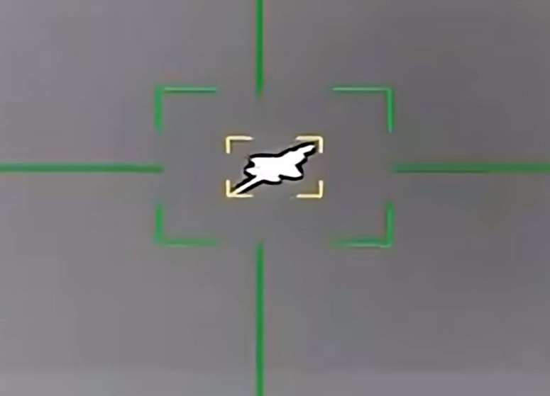 Letalo F-35, ki naj bi ga zadel iranski izstrelek 