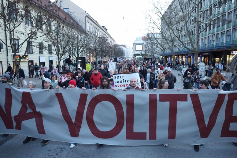 Shod Na volitve! v Ljubljani