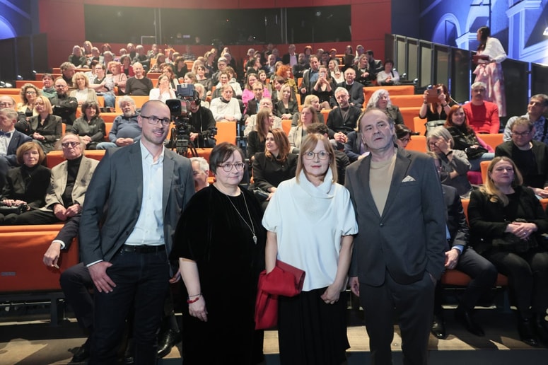 Od leve: Tomo Podstenšek, Katarina Klančnik Kocutar, Maja Godina Golija in Jure Ivanušič