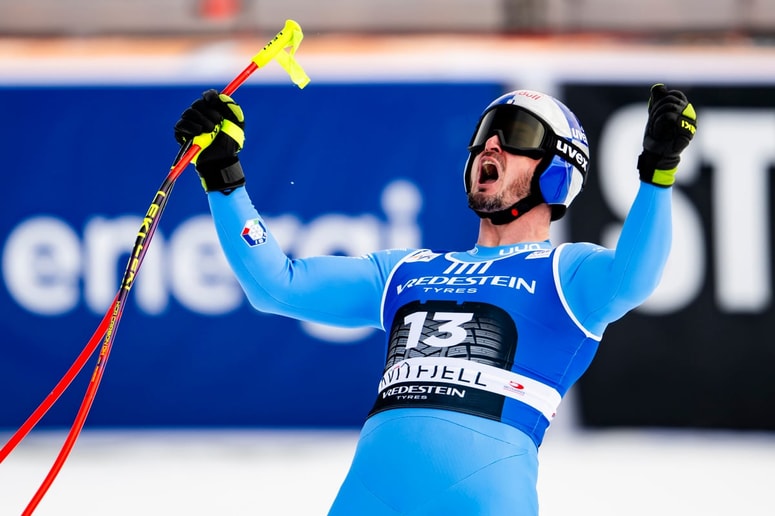 Zmagovalec Italijan Dominik Paris