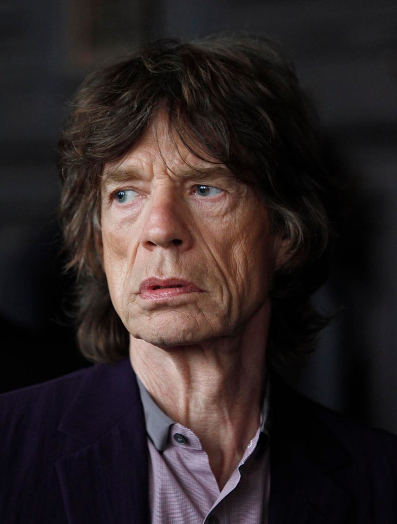 Glavna fotografija članka:Mick Jagger po divji noči v Los Angelesu presenetil javnost