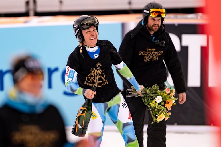 Glavna fotografija članka:(VIDEO) Čustveno tekmovalno slovo Ilke Štuhec. Srečno, DownhIlka!