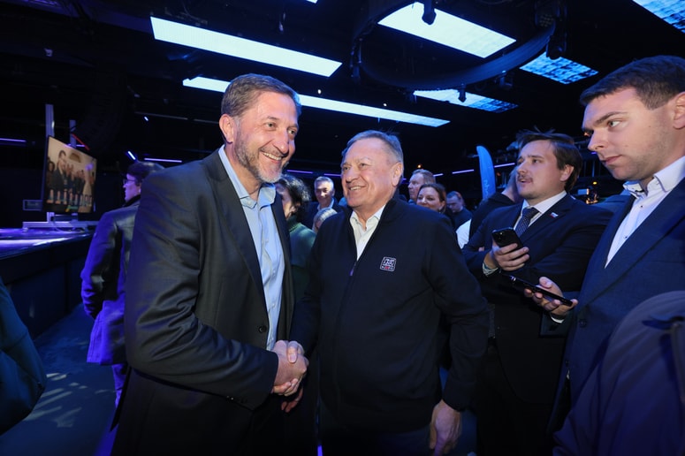 Klemen Boštjančič in Zoran Janković