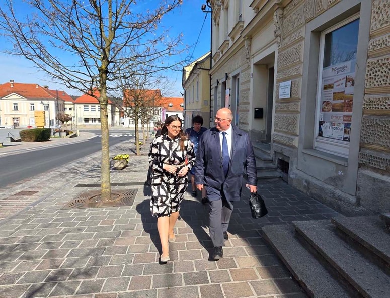 Ministrica za pravosodje Andreja Kokalj je obiskala Lenart. 