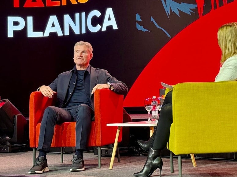 V Planici je bil gost na dogodku Mastercard talks.