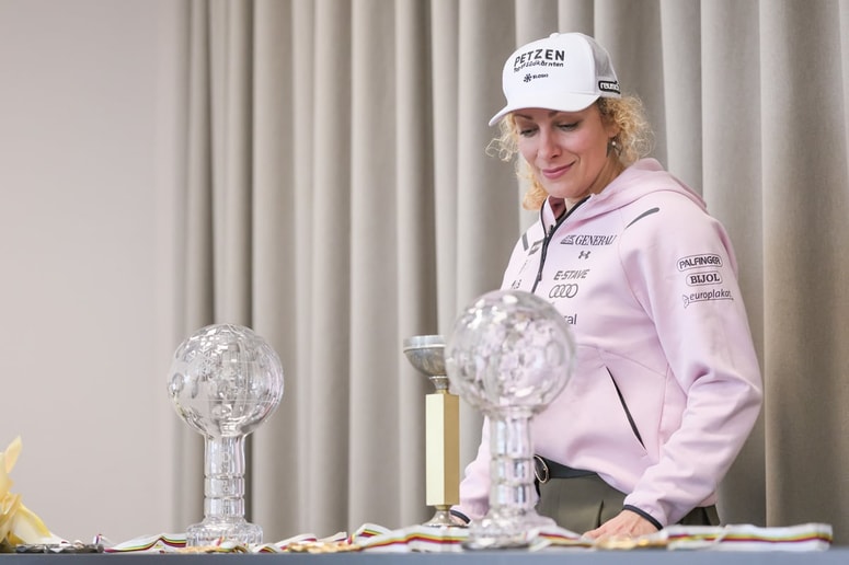 Dovolj lovorik za smučarski pokoj si je nabrala Štuhčeva, tudi takšnih, za katere ne delijo pokalov, je povedala.  