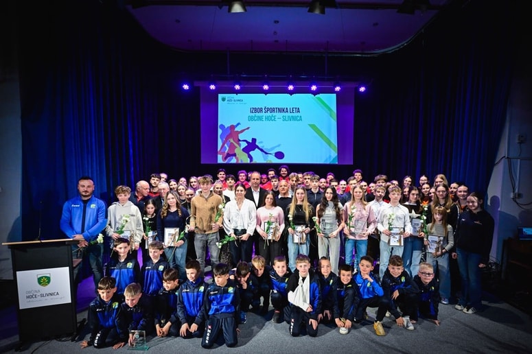Vsi nagrajenci na prireditvi Športnik leta 