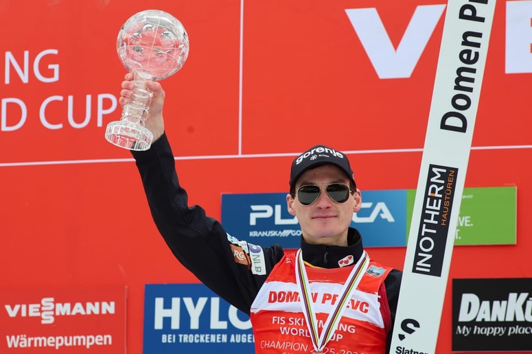 Najvišja minutna gledanost v letošnjem letu je bila dosežena v času skoka Domna Prevca.