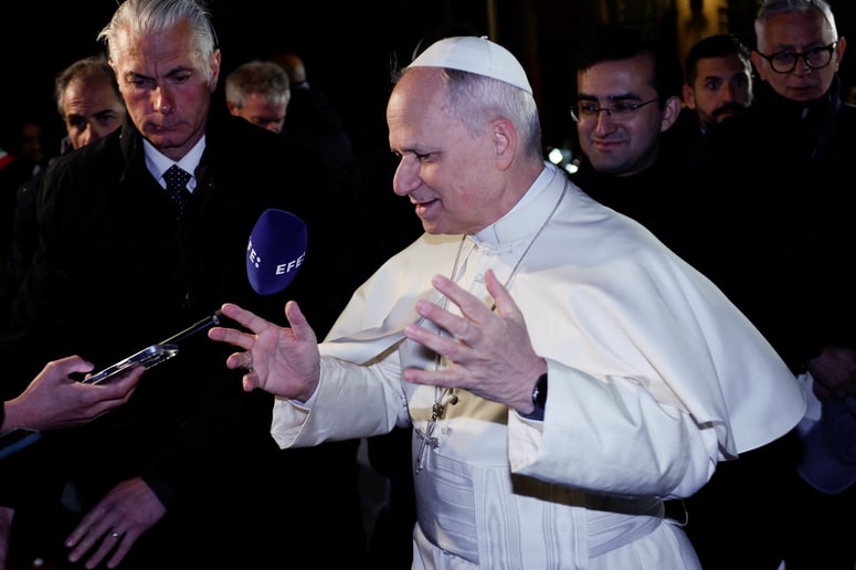 Glavna fotografija članka:Papež upa, da Trump išče izhod iz vojne z Iranom