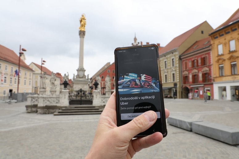 Uber v Mariboru