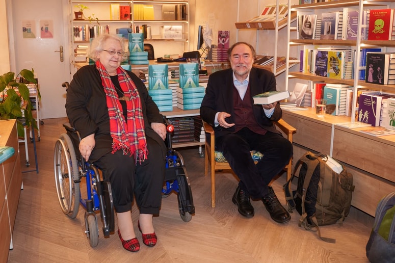 Svetlana Slapšak in Boris A. Novak