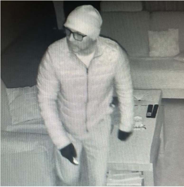 Policija išče vlomilca.