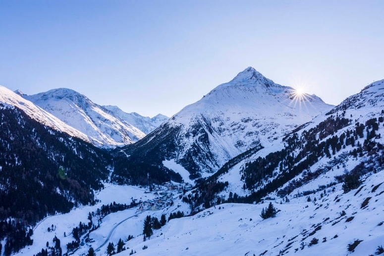 Dolina Ötztal pri Soldnu