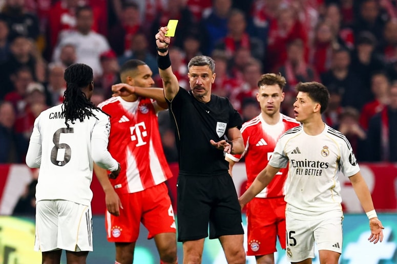 Slavko Vinčić je v četrtfinalu lige prvakov med Bayernom in Real Madridom imel polne roke dela ter bil po izpadu Špancev deležen njihovih ostrih kritik. 