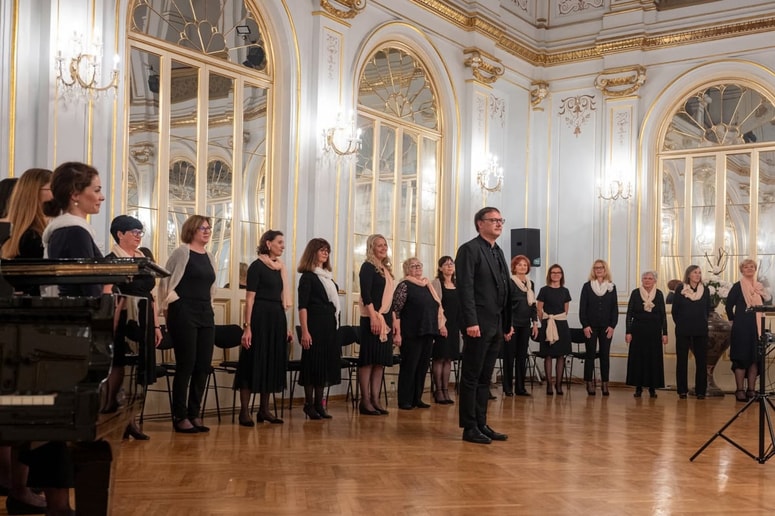 Z nastopa v Kazinski dvorani
 