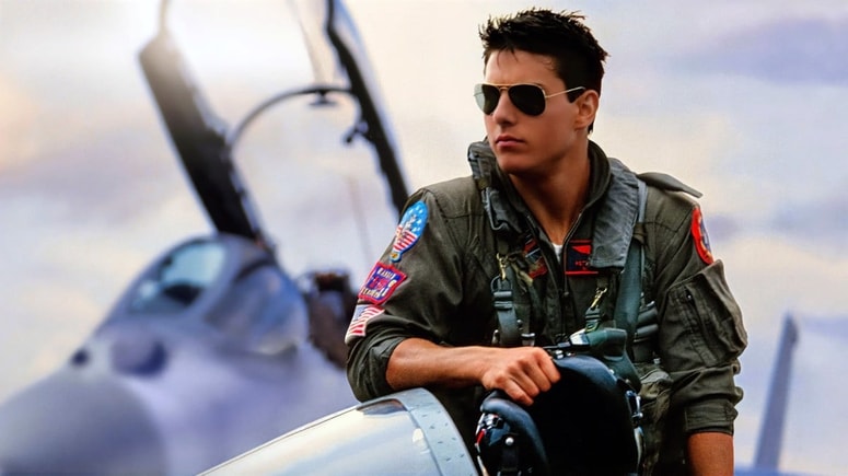 Seksapil, ki je zaznamoval 80. leta. Tom Cruise v svoji Top Gun opravi leta 1986. Modni oblikovalci so zlahka našli navdih. 