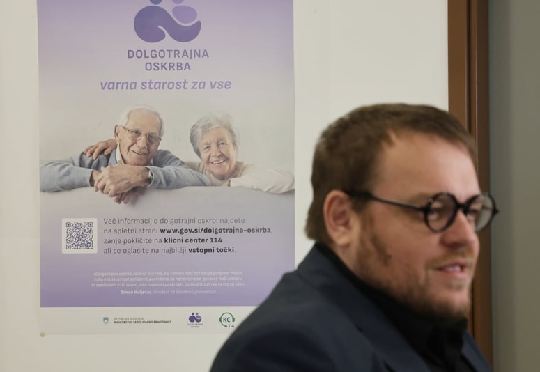 Glavna fotografija članka:Maljevac poslance pozval k podpori predlogu zakona o ukrepih pri dolgotrajni oskrbi