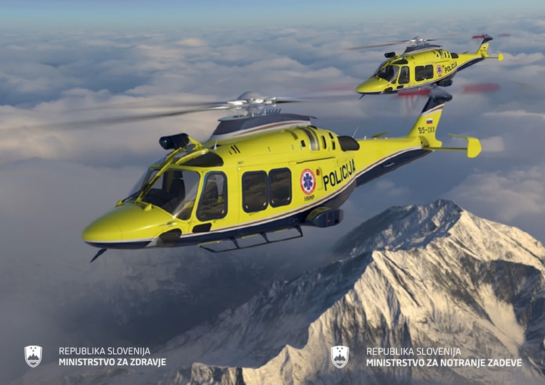 Grafična podoba novih helikopterjev
