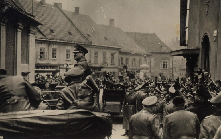Adolf Hitler v Mariboru 26. aprila 1941. 