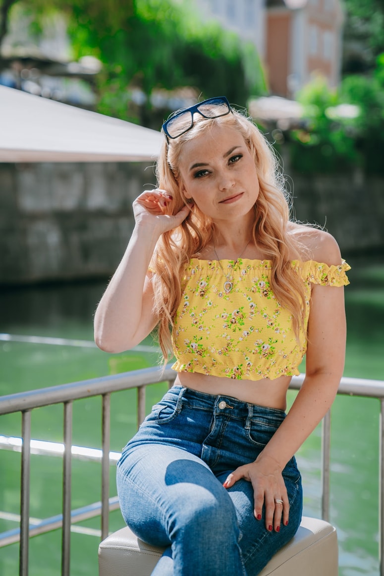 Eva Černe Avbelj za svojo postavo očitno zelo skrbi. 