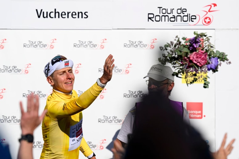 Tadej Pogačar po drugi etapi