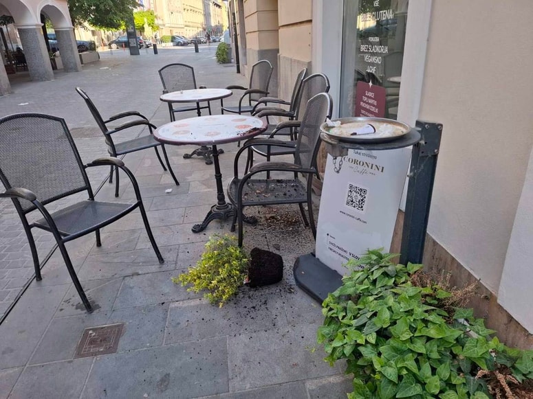 Razdejanje pred Alorio