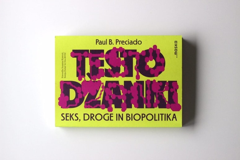 Naslovnica slovenske izdaje knjige Testo džanki 