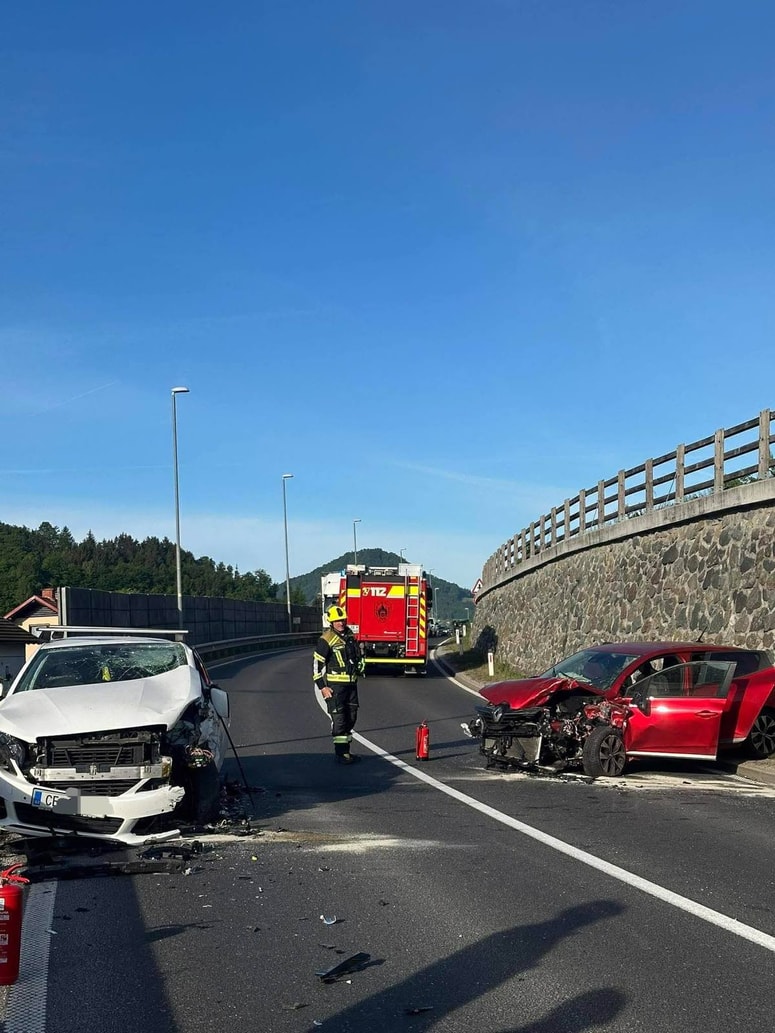 Posledice nesreče v Grobelnem v občini Šmarje pri Jelšah