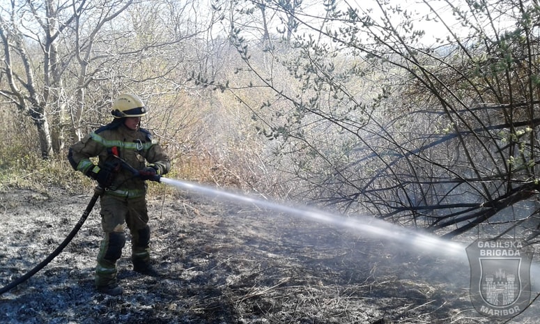 Pri gašenju je sodelovalo 90 gasilcev Poklicne gasilske brigade Celje in devetih prostovoljnih gasilskih društev Gasilske zveze Celje. Fotografija je simbolična. 